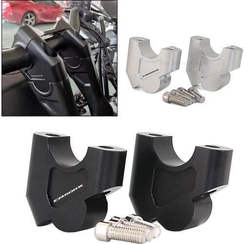 Motorcycle Handlebar Riser 28MM Drag Handle Bar Clamp Extend Adapter For Honda CB500X 2019 2020 CB 500 X