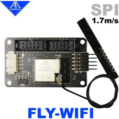 Mellow FLY Wifi V2.0 Antenna ESP32 Board 1.7M/S RepRap Firmware RRF Duet Wifi For FLY-F407ZG CDY SKR PRO SKR GTR STM32 Chip