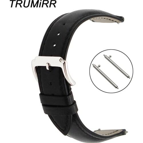 20mm 22mm Quick Release Watch Band for Diesel Men Women1st Layer Genuine Leather Strap Stainless Steel Clasp Belt Wrist Bracelet