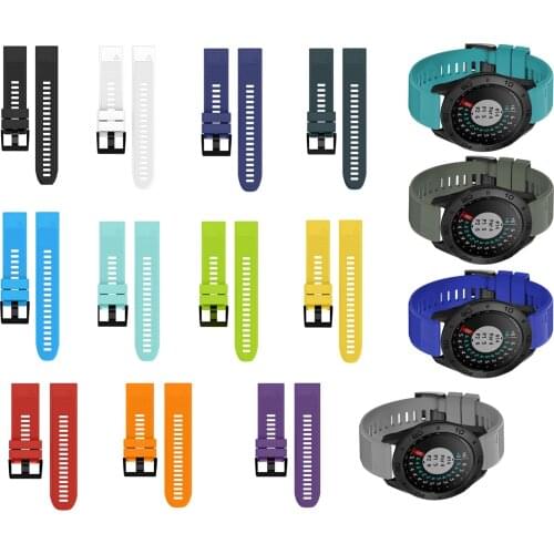 Silicone Watch Band Strap for Garmin Fenix 5x / 5x plus/6x pro Watchbands Quickly Release Easy fit