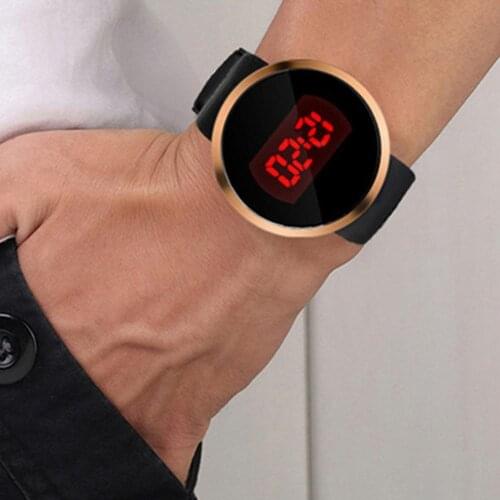 Sport Watch Fashion Touch Screen Watches Unisex Led Digital Watches Men Sports Watches Silicone Electronic Watches reloj hombre