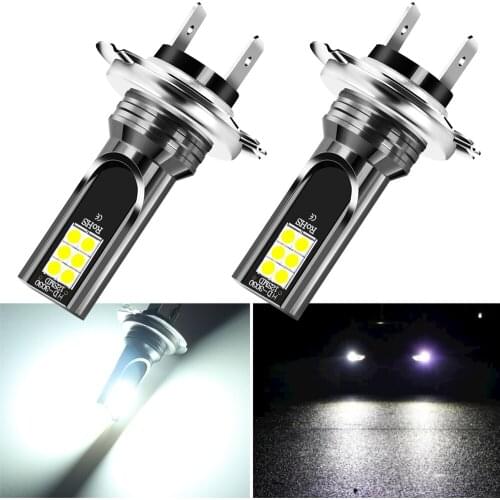 LED CSP H7 LED Lamps For Cars Headlight Bulbs for Audi A3 8L 8P A4 B6 B7 B8 A6 C5 C6 4F RS3 Q3 Q7 TT