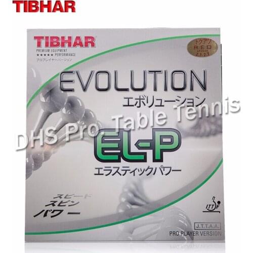 TIBHAR EVOLUTION ELP EL-P Non-tacky Cake sponge Germany Table Tennis Rubber Pips-in Ping Pong Sponge TENERGY Style