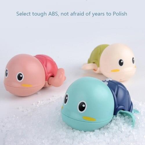 1Pc Swimming Pool Toy Education Toys Bath Playing Toy Swimming Turtle-Shape Animal Bath Toy Toys Animal Bathtub Toy for Baby