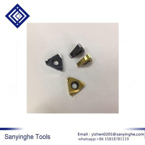 Free shipping high quality 10pcs/lots sanyinghe 19W 11NR/19W 16NR/19W 16ER cnc carbide threading inserts