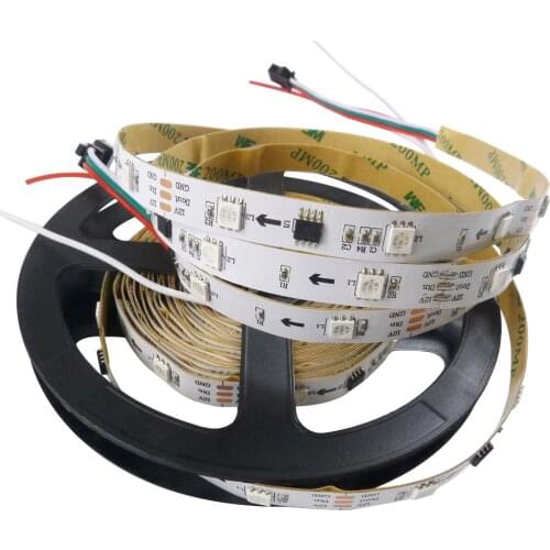 16.5ft 5M WS2811 30leds/m Led Pixels RGB Strip Addressable 150LED DC12V Non waterproof