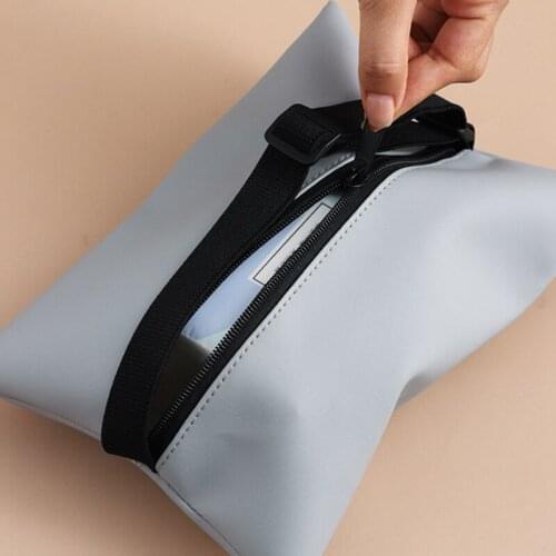 2 Pieces of Car Tissue Box Towel Set PU Leather Tissue Box Holder Car Interior Storage Decoration