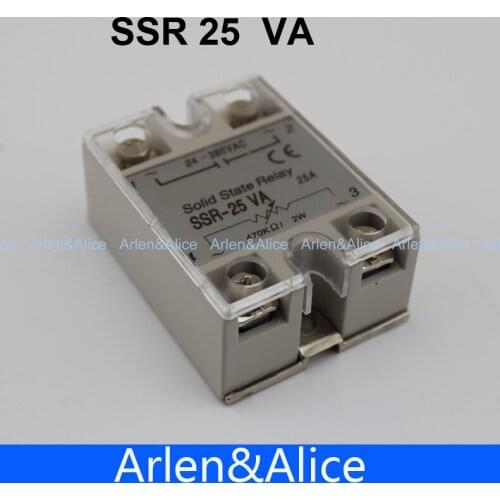 25VA SSR input 470K/2W load 24-380V Voltage regulater Single-phase Solid state regaly