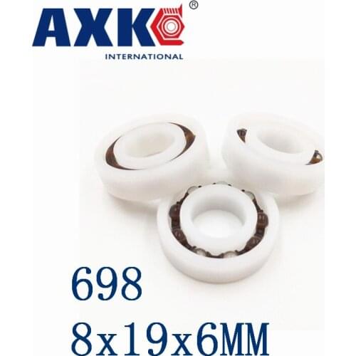 Axk 698 Pom (10pcs) Plastic Ball Bearings 8x19x6 Glass Balls 8*19*6mm