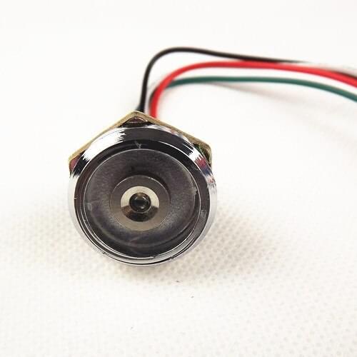 Free shipping!50pcs ds1990a ibutton DS9092 with red LED light Zinc alloy socket probe-reader