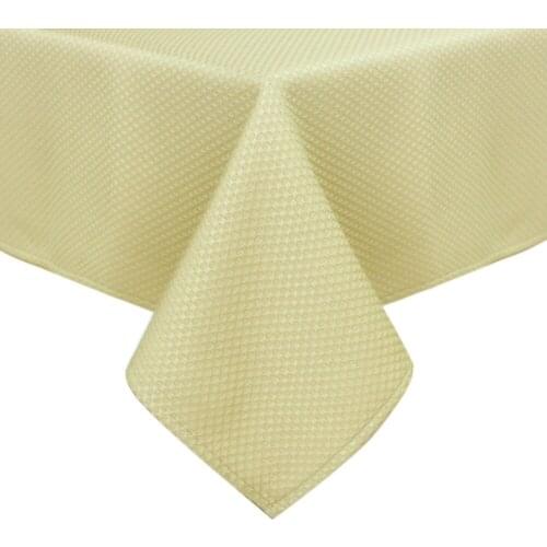 Free shipping Honeycomb Table Cloth Tablecloth Table Cover High Quality Poly/Cotton table cloth