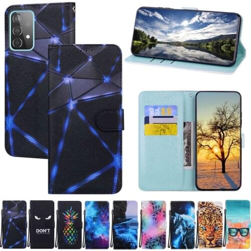 For Samsung Galaxy A32 A42 A52 A72 M21 M31 M31S S20 S21 FE Plus Ultra A20 A30 A30S A50 A70 A21S A31 A51 A71 A12 Flip Wallet Case