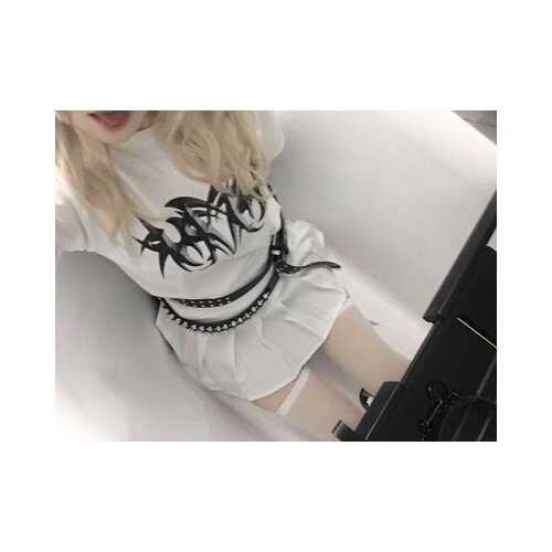 Ruibbit Japanese Harajuku Hot Girl Sweet Print O Neck T-shirts White Short Sleeve Women Tees Female T shirts Streetwear