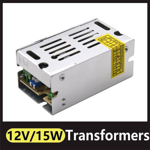 DC 12V Switching Power Supply Lighting Transformer 1A 15W Source Adapter Strip Power Supply Adapter For CCTV LED Strip