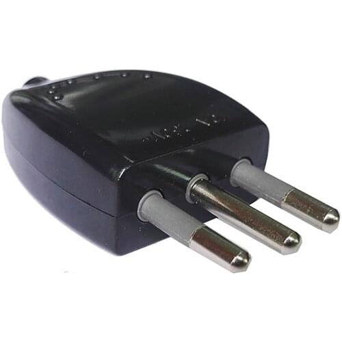 Italy Type L Plug adapter Male Socket Outlet 2500W 10A AC Electrical Power Cord Charger Sockets Outlet