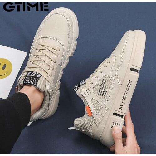Platform Sneakers for Men Breathable Casual Walking Sports Running Shoes Outdoor Travel Fitness Sneakers Male #SJPAE-715