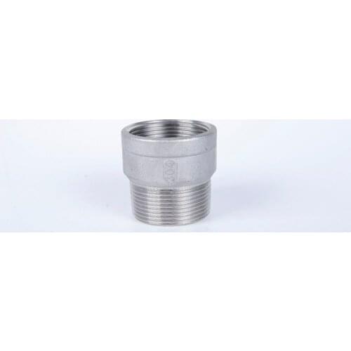 304 Stainless Steel Coupling, Femal x Male BSPT Thread, 2" -Pipe Fitting