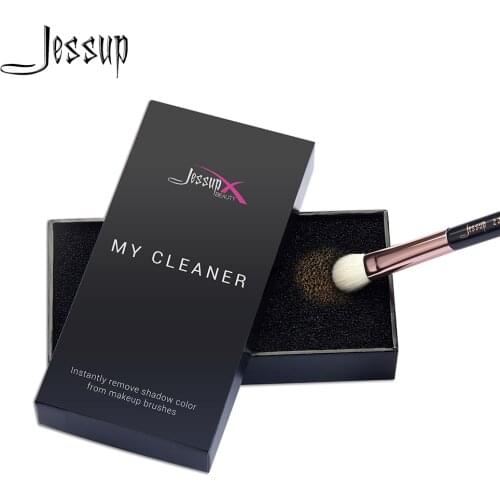 Jessup Makeup brush cleaner sponge Remover Color Makeup tools Eyeshadow sponge quick clean Make up brush cleaner