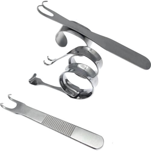 Plastic ring pull hook eyelid pull hook eye bag pull hook ring rake double claw pull hook