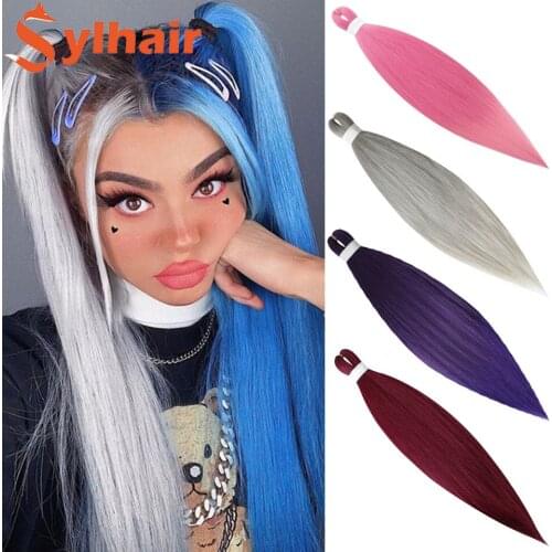 Braiding Hair Extensions Braids Easy Pre Stretched Extensions Hair Wholesale Jumbo Fake Professional Extensions Hair Sylhair