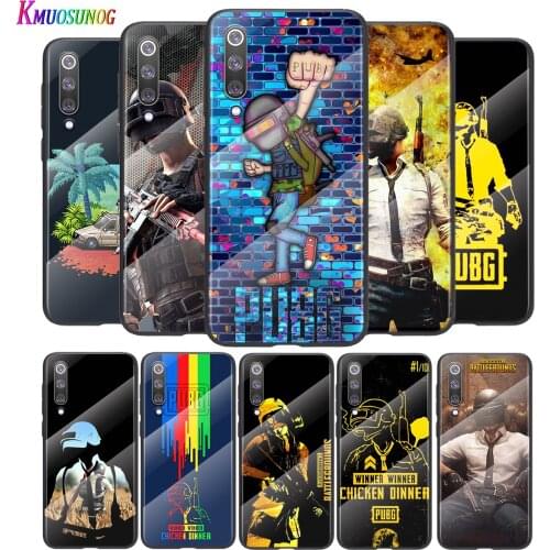 Popular Games Pubg For Xiaomi Mi 11 11i 10T CC9E 9T Note 10 Ultra Pro Lite 5G Tempered Glass Cover Shell Phone Case