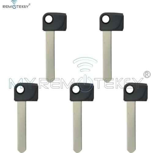 Remtekey 5pcs smart emergency key blade blank uncut blade HON66 For Honda small insert key blade