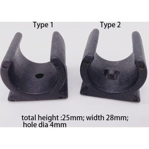 22mm furniture feet tube pad saddle washer, tube clip clamp anti slip beach bed chair massage folding chair