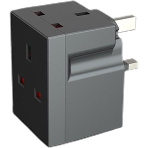 Power Extender Multiplug Block for Kitchen Office PC TV ndoor Lighting 250V 13 Amp 3 Way Triple Plug Adaptor Multi Plugs