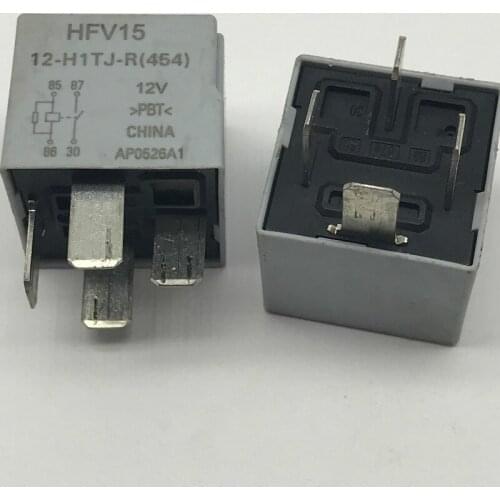 [In stock] 5pcs Air conditioning fan relay 4 Pin 12V HFV15-12-H1TJ-R