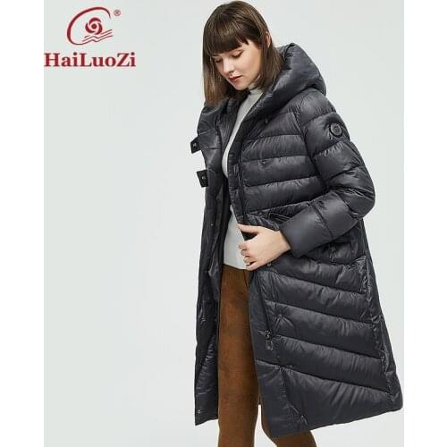 HaiLuoZi 2021 Winter Womens Jacket Women Coats Plus Size Long Oversize Windproof Warm Hooded Thick Outwear Female Parka 08
