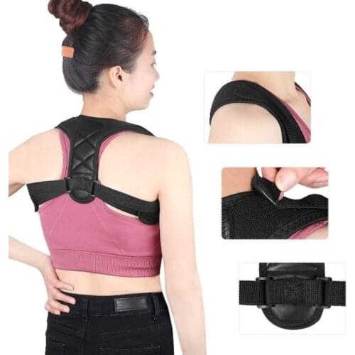 1PC Adjustable Clavicle Posture Corrector Men Woemen Upper Back Brace Shoulder Lumbar Support Belt Corset Posture Correction