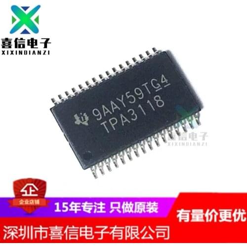 10pcs/lot PA3118 TPA3118D2DAPR HTSSOP32 30W stereo amplifier original free shipping