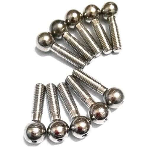 10PCS RC car HSP 02152 M5 Ball-Head Screw For 1/10 RC Model Car Flying Fish 94122 94166 94155 94177 94188