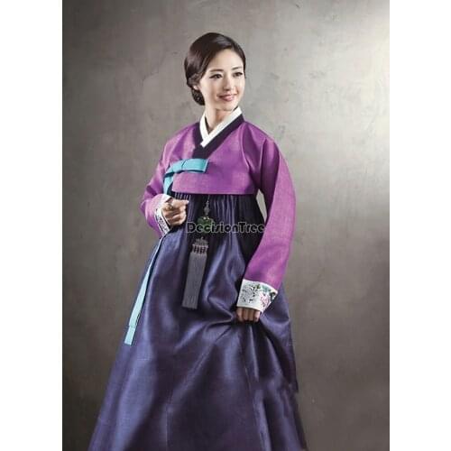 2021 korean hanbok traditional style national dress for women wedding dance performance costume elegant clothing dance dress