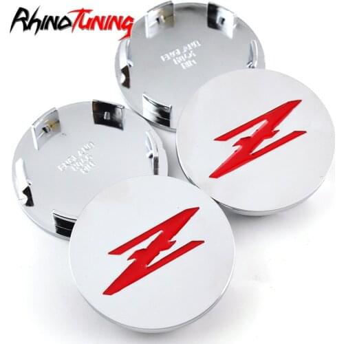 4pcs 51mm 45mm Z Emblem Car Wheel Center Caps Hub For Corolla Sentra Altima 350Z Rims HubCap Cover
