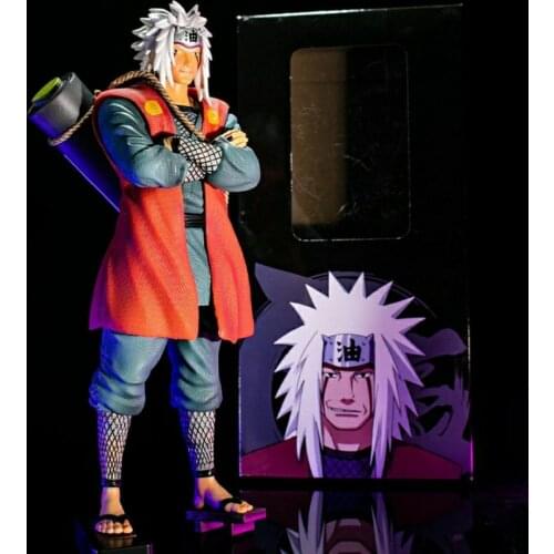Anime Action Figure Jiraiya Toad Fairy Figure Standing posture Jiraiya Action Figure PVC Model Doll Anime Lover Collection