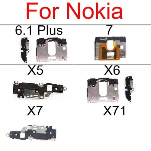 USB Charger Board Cover For Nokia 6.1 7 Plus X5 X6 X7 X71 Small Back Frame Shell Case Cover on Mainboard Motherboard Cover Parts