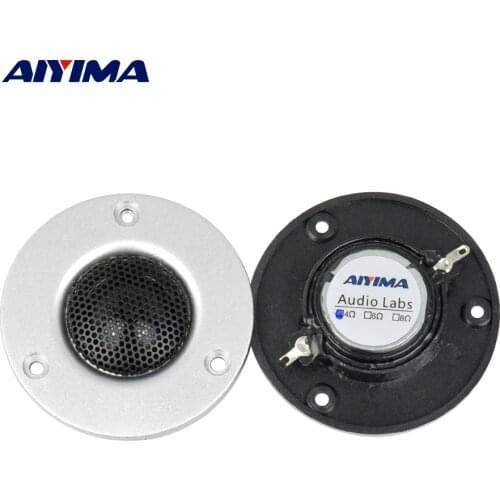 AIYIMA 2Pcs Tweeter Audio Speaker Driver Treble Horn HiFi Stereo Loudspeaker 3 Inch 4 Ohm 20W DIY Sound Speakers System