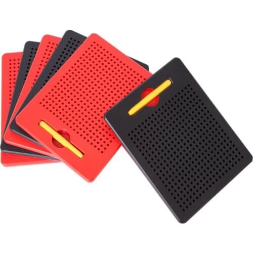 Magnetic Ball Sketch Pad Tablet With Magnet Pen Kids Learning Drawing Board Educational Toys For Children Adult Notebook Gift