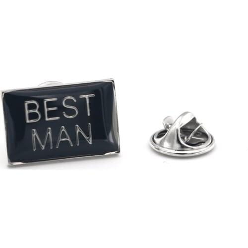 Mens Fashion Brooch Ladys Lapel Pin Clothing Backpack Badge Quality Brass Material Wedding Best Man Design Suit Pin For Men