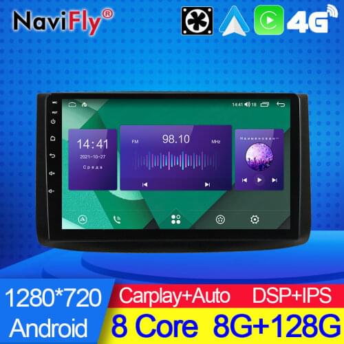 NaviFly 7862C 6G 128G Fan Android 10 Car Radio Multimedia Video Player For Chevrolet Aveo T250 Lova Captival Epica 2006 - 2012