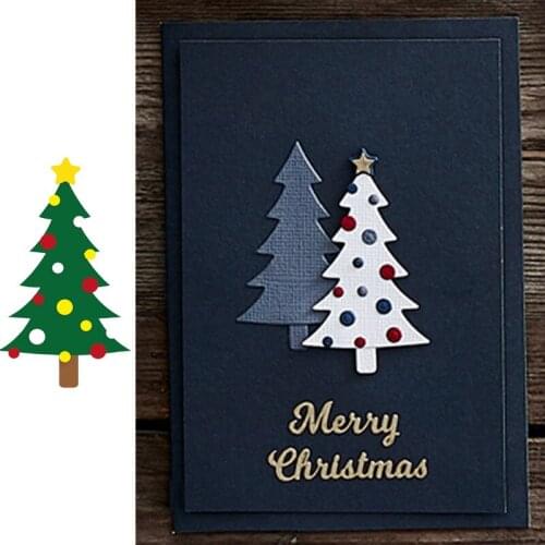 Christmas Tree Metal Cutting Dies for Scrapbooking and Card Making Craft 2019 New die cuts