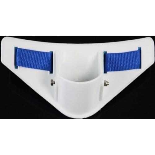 Rock diao lu ya belt boat fishing belly top belt light belly top deep sea fishing waist support iron plate fishing rod support