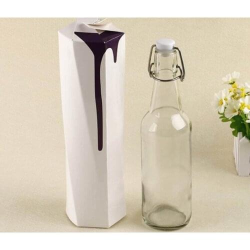 Custom Logo Printed Foldable Cardboard Flat Pack Gift Box with UV logo,carton packaging box for small items ---DH10221