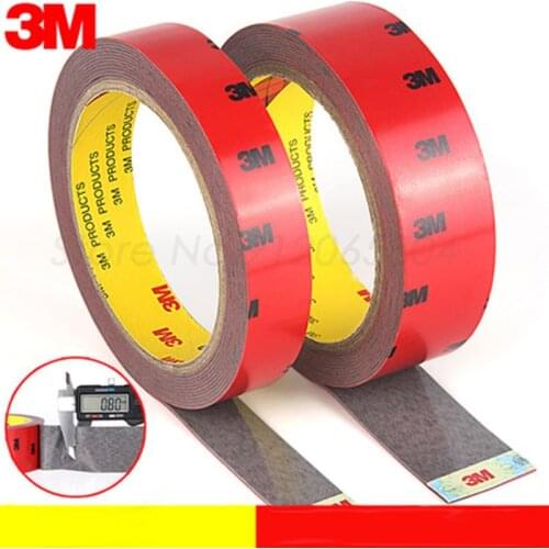 3M for Car Super Strong Double Sided Tape Bike Bicycle Vehicele Waterproof Outdoor Heavy Duty Self Adhesive Foam Tape Reusable