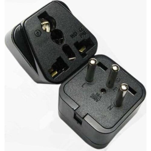 Universal EG Israel IL Plug EU European US UK To Israel Egypt IL EG Travel Power Plug Power Adapter Electric Socket Outlet