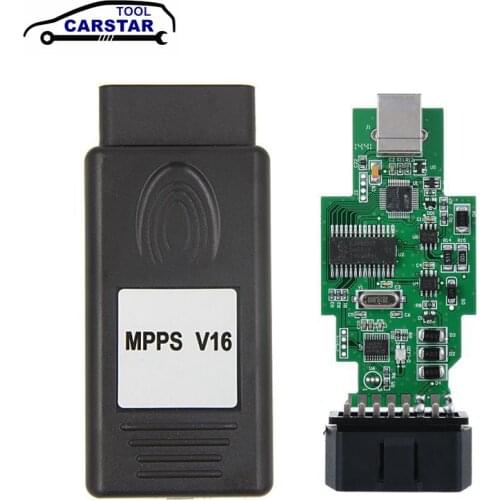 High Quality OBD2 MPPS V16 ECU Chip Tuning MPPS V16 For EDC15 EDC16 Excellent MPPS V16 Support Multi-languages