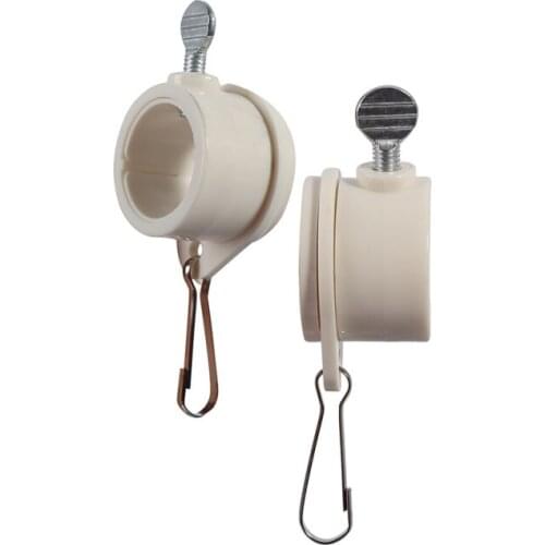 1 Pair Scope Mounts Solid Hunting Accessories Grommet Clip Attachments Anti-Wrap Flag Pole Rotating Mounting Rings Equipment