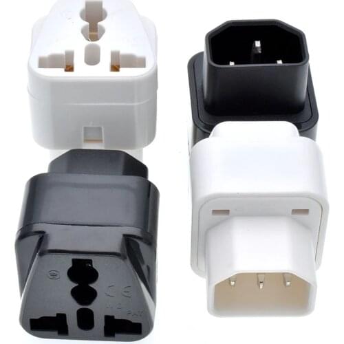 1PCS High quality IEC 320 C14 Male to C13 Female 10A Power Adapter PDU UPS