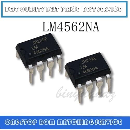 10PCS-50PCS LM4562 LM4562NA DIP-8